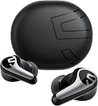 SOUNDPEATS C30 Adaptive Hybrid Active Noise Cancelling Wireless Earbuds, BT 6.0 Headphones with LDAC Hi-Res Audio, 6-Mic Windproof ENC Earphones for Clear Call, 52H, IP54, APP Control