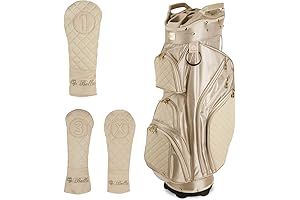 iBella Golf Bags for Women Clearance: 14 Way Club Bag with Matching Head Covers