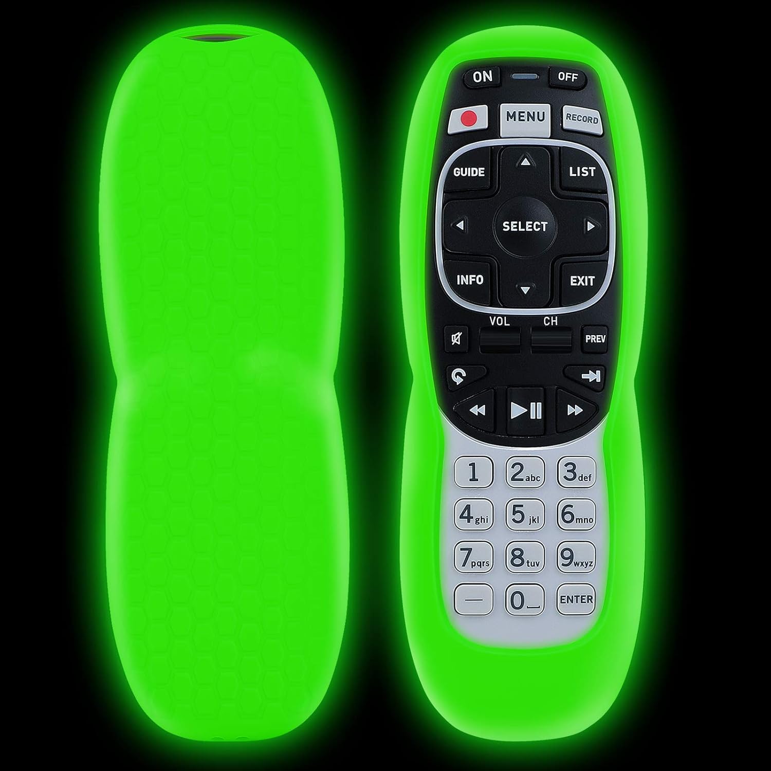 [Nightglow Green] Case for DirecTV RC73 Remote Control