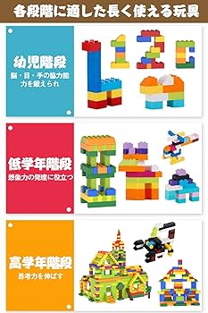Amazon.co.jp: JUYEE ブロック おもちゃ 知育 主流なブランド