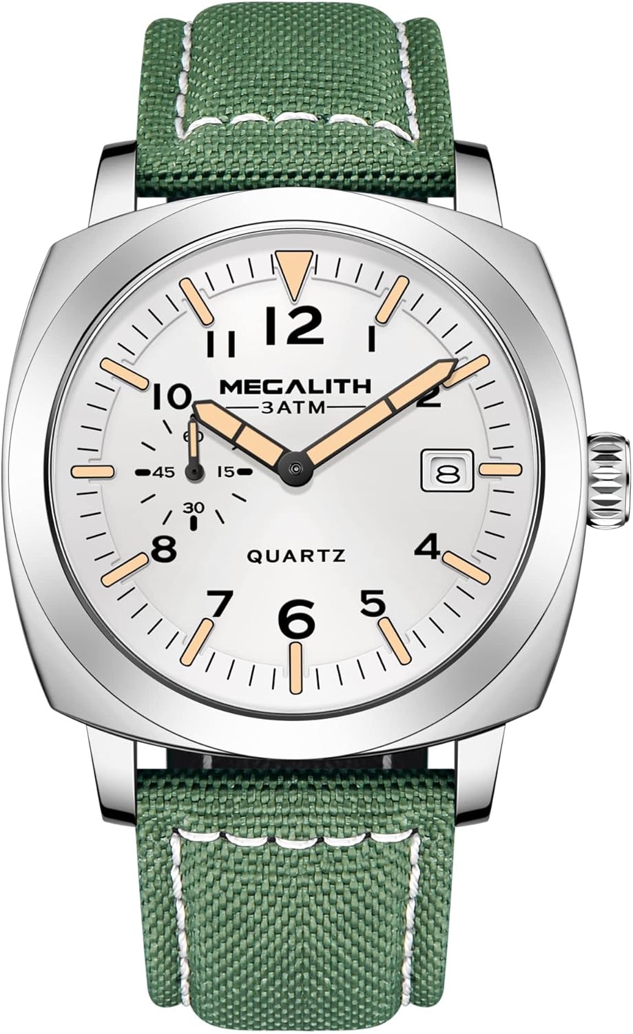 MEGALITH Mens Watches Military Army Watch Analogue Quartz Waterproof