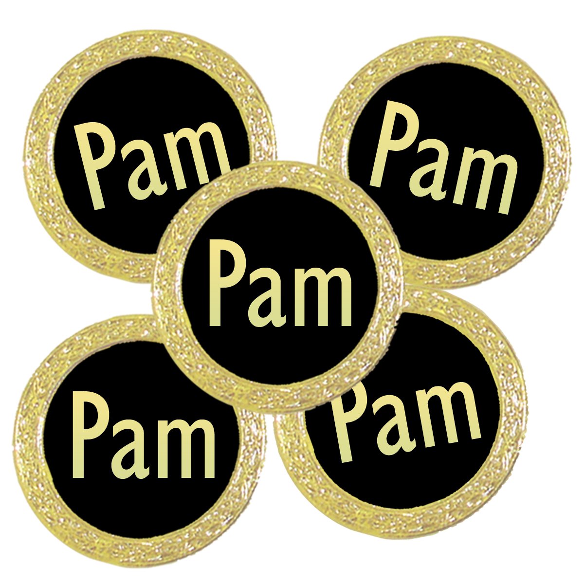 Best Impressions Personalised Golf Ball Markers (Pam)