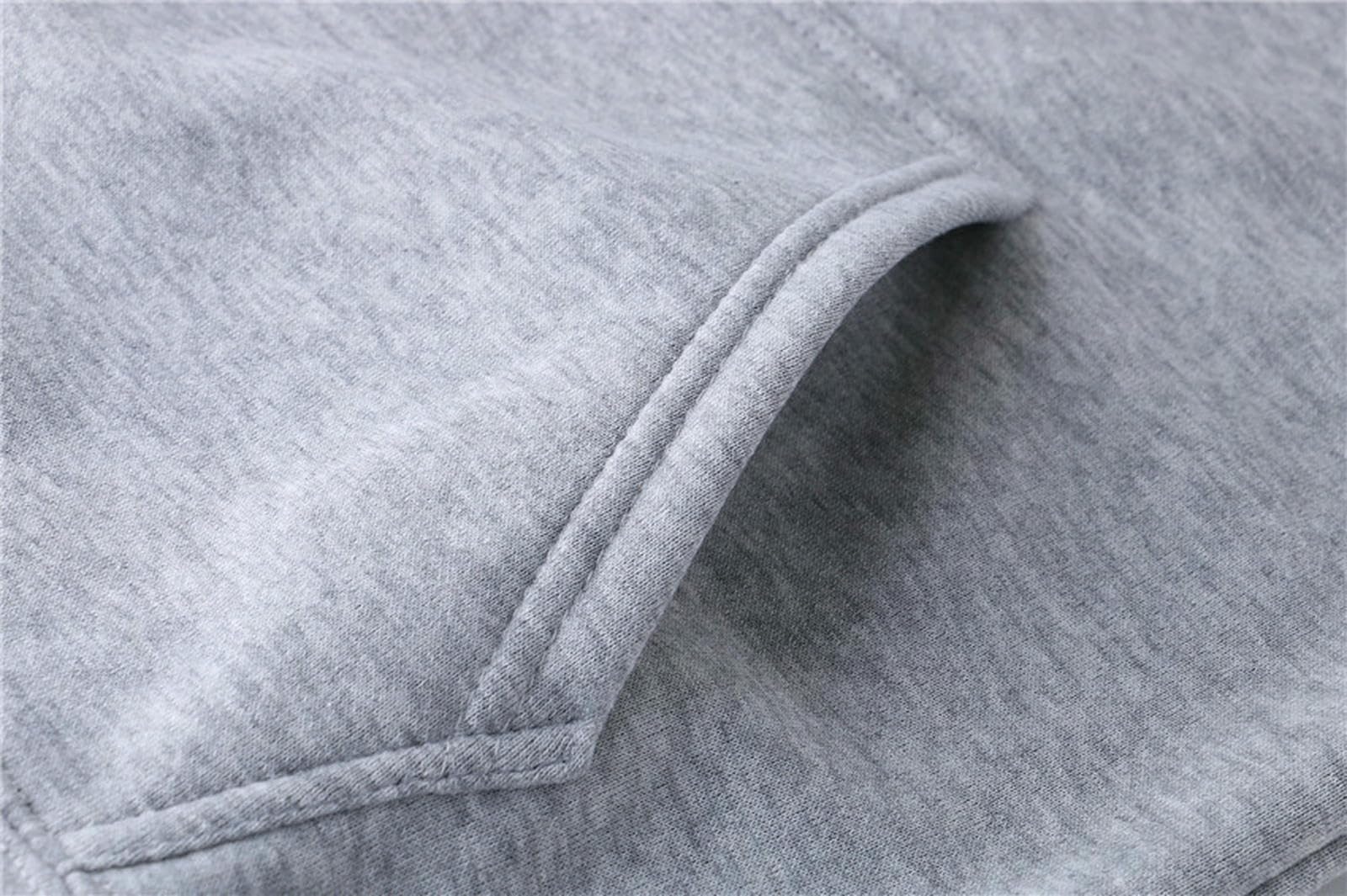 Bluza damska jesienno-zimowa bluza z kapturem bawełna długi rękaw Sport można dopasować, szary-XXL