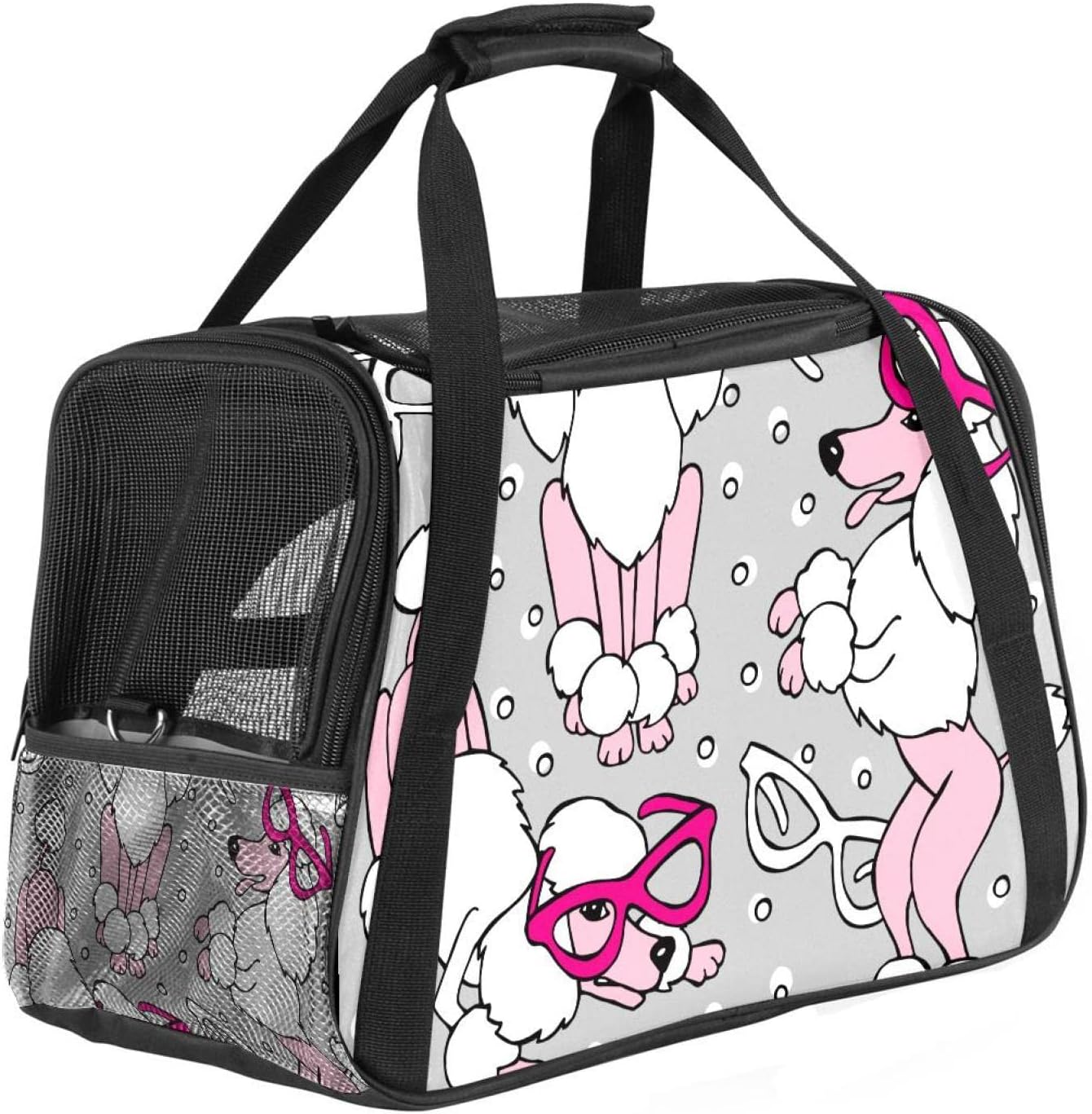 猫キャリー バッグ ペットキャリーバッグ ペットバッグ 敷き付き 猫 小型犬 うさぎ お出かけ用 旅行 通院 緊急避難,メガネ ピン