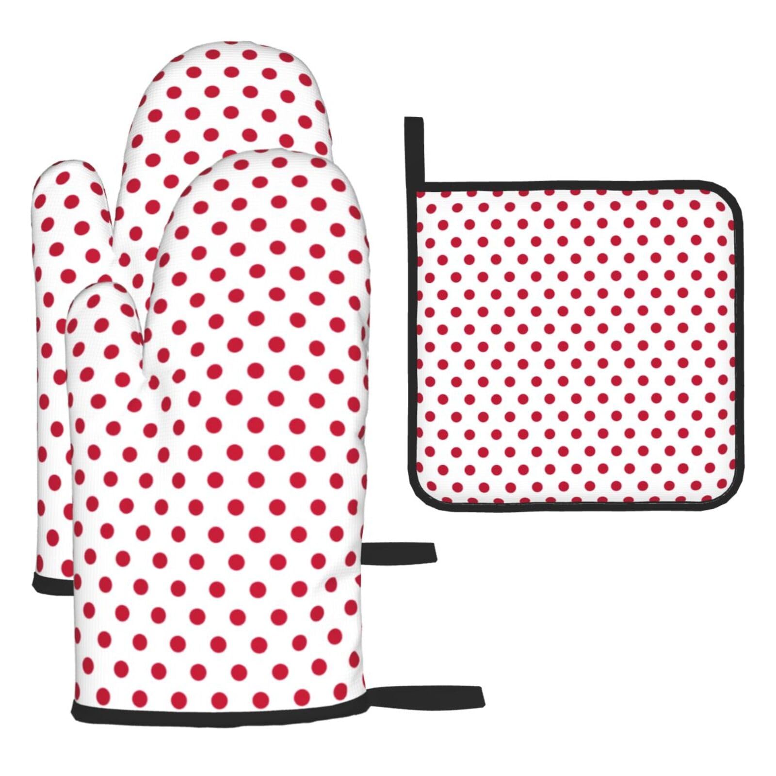 Yyoretp Black Japanese Flag Print Oven Mitts And Potholders Bbq Gloves-Oven Mitts And Pot Holders For Cooking Baking