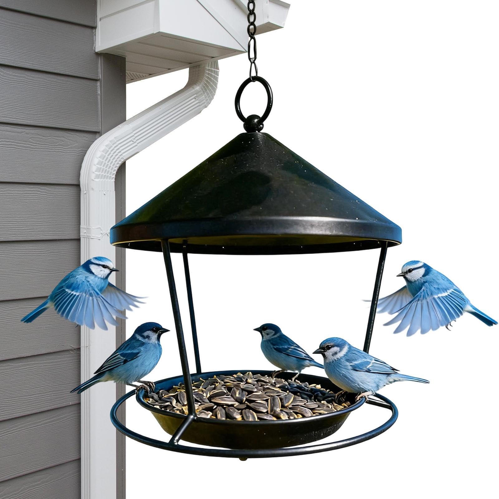 Mangeoire pour oiseaux d'extérieur pour animer votre cour arrière et votre balcon