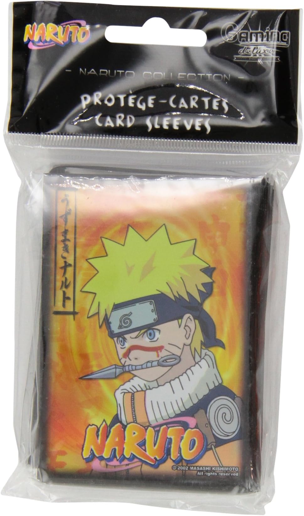Gaming DeluxeACCNRT001 Abysse 50-Count Naruto Japanese Size Card Protector Sleeves