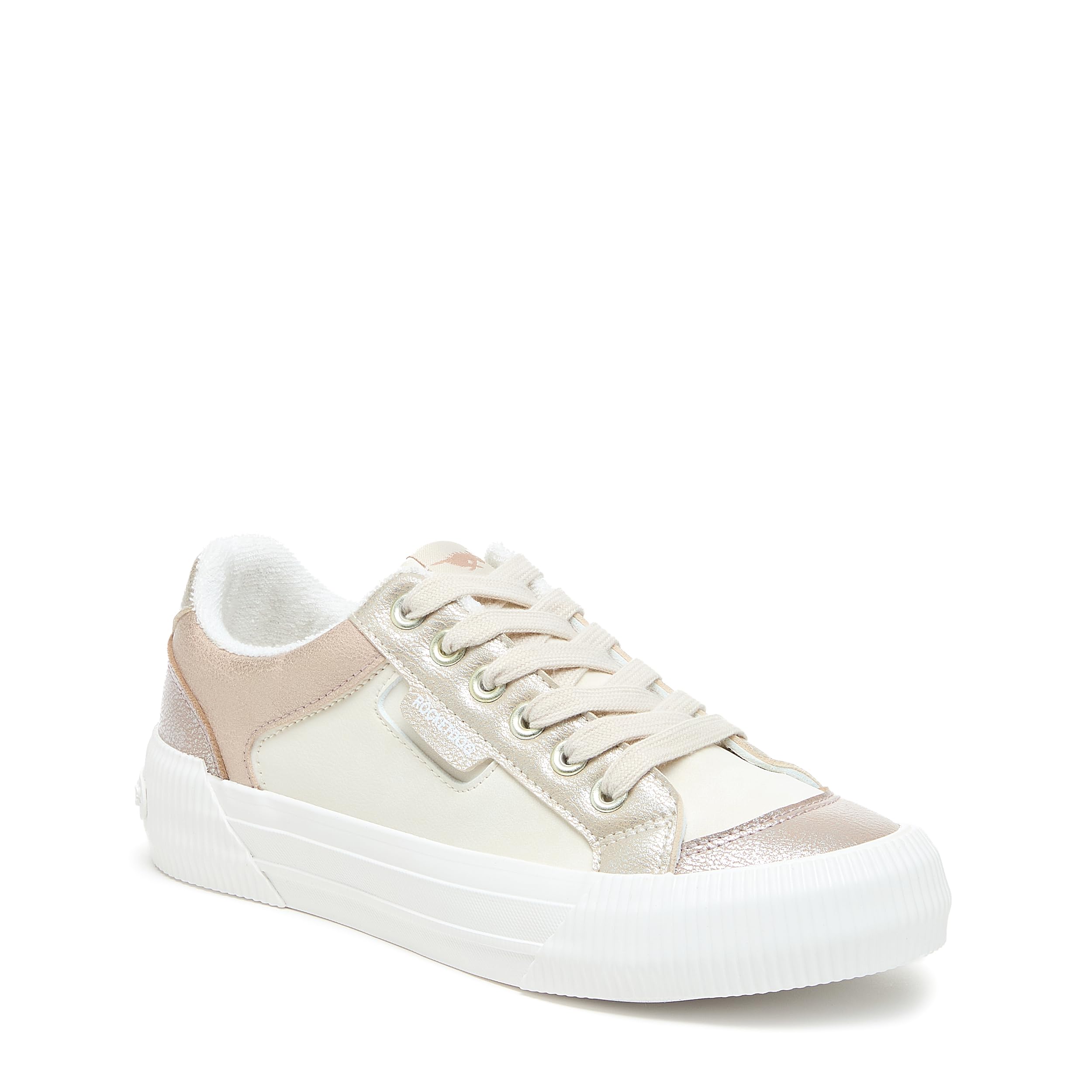 Rocket Dog Women's Cheery Sneaker, Bronze Combo, 10 UK
