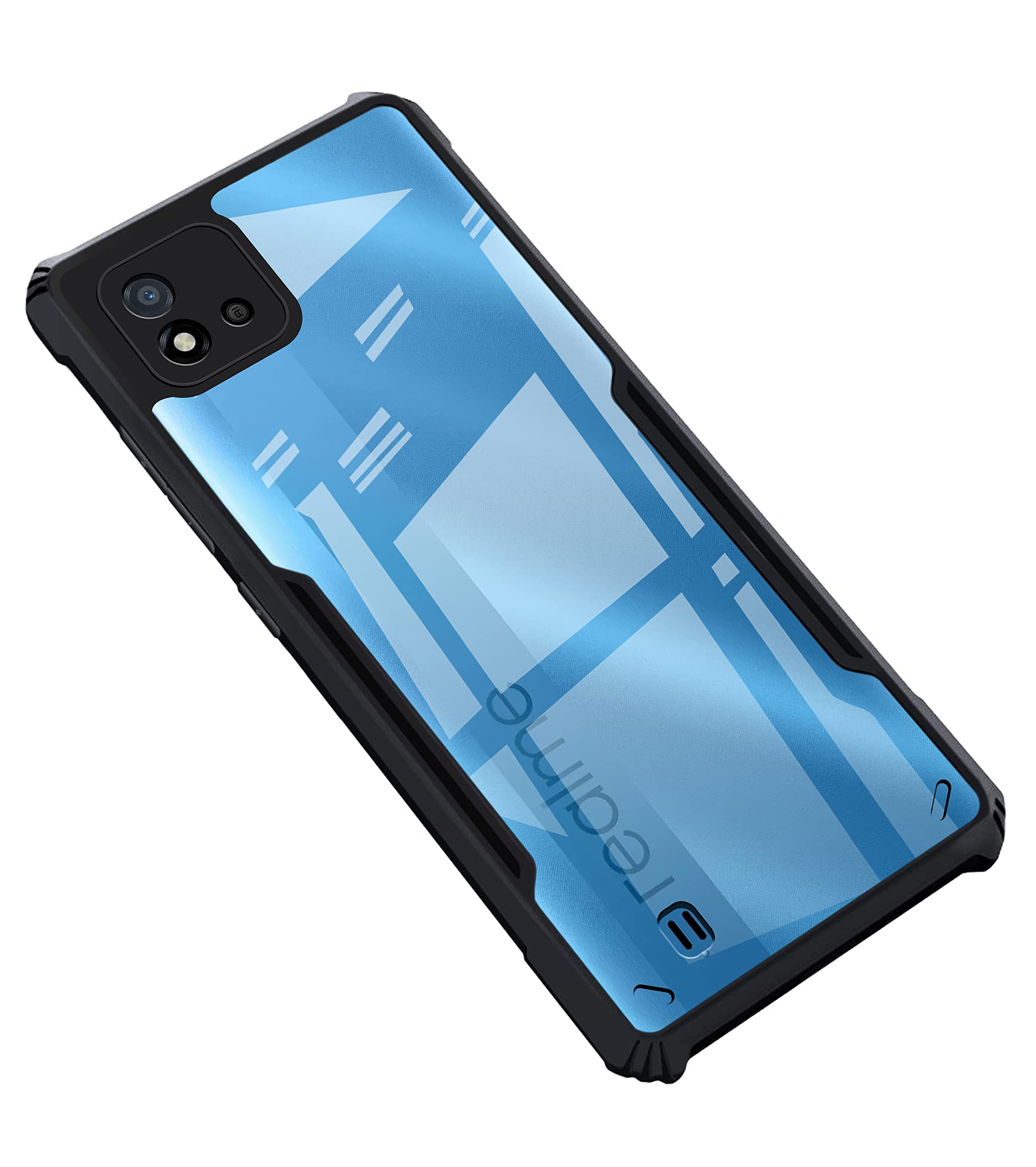 Zapcase Back Case Cover for Realme C20 / Realme C11 2021 | Compatible for Realme C20 / Realme C11 2021 Back Case Cover | Clear Case with Camera Protection | (TPU + PC | Matte Black) (B0BJ9C492D) Amazon Price History, Amazon Price Tracker