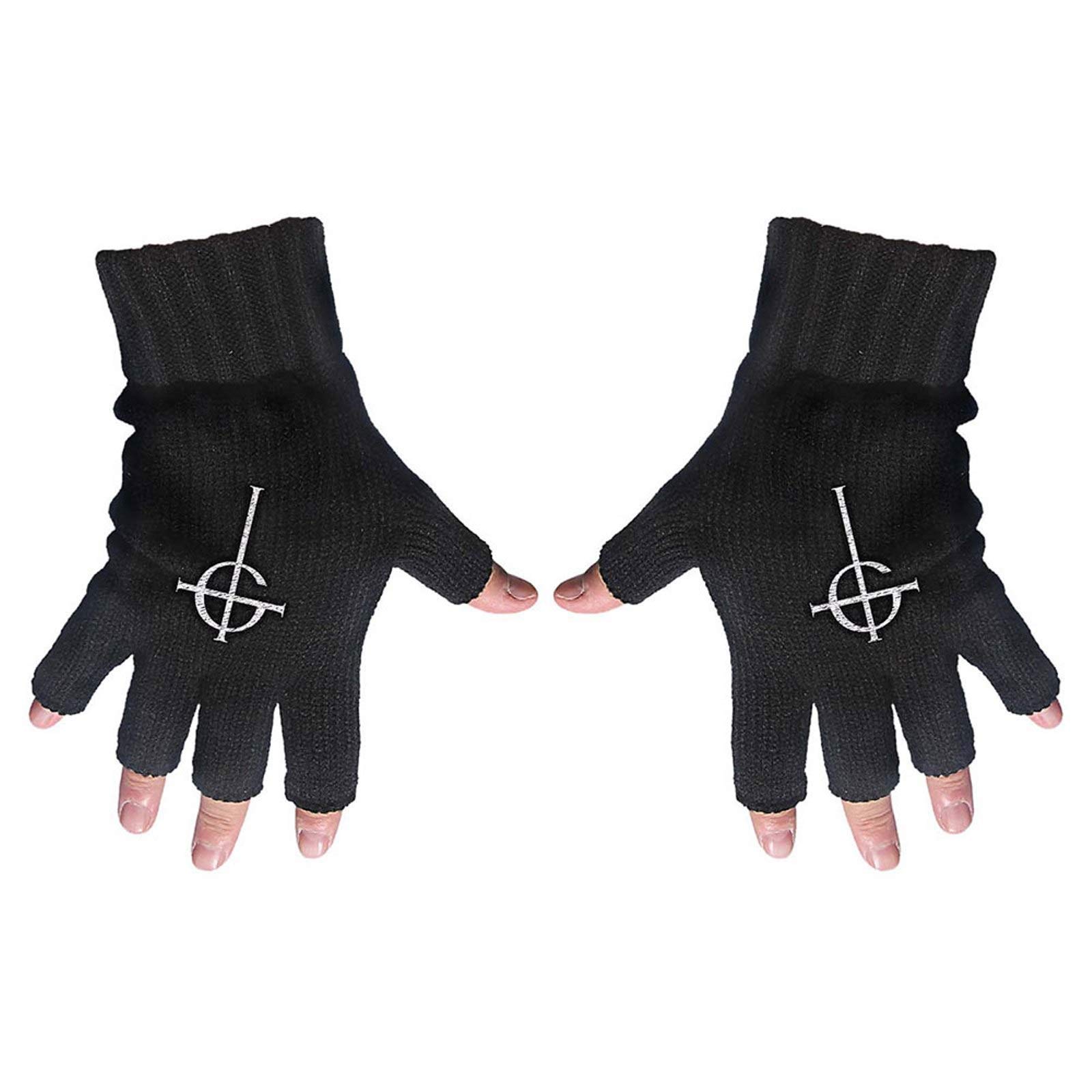 Ghost Unisex Fingerless Gloves Ghost Cross