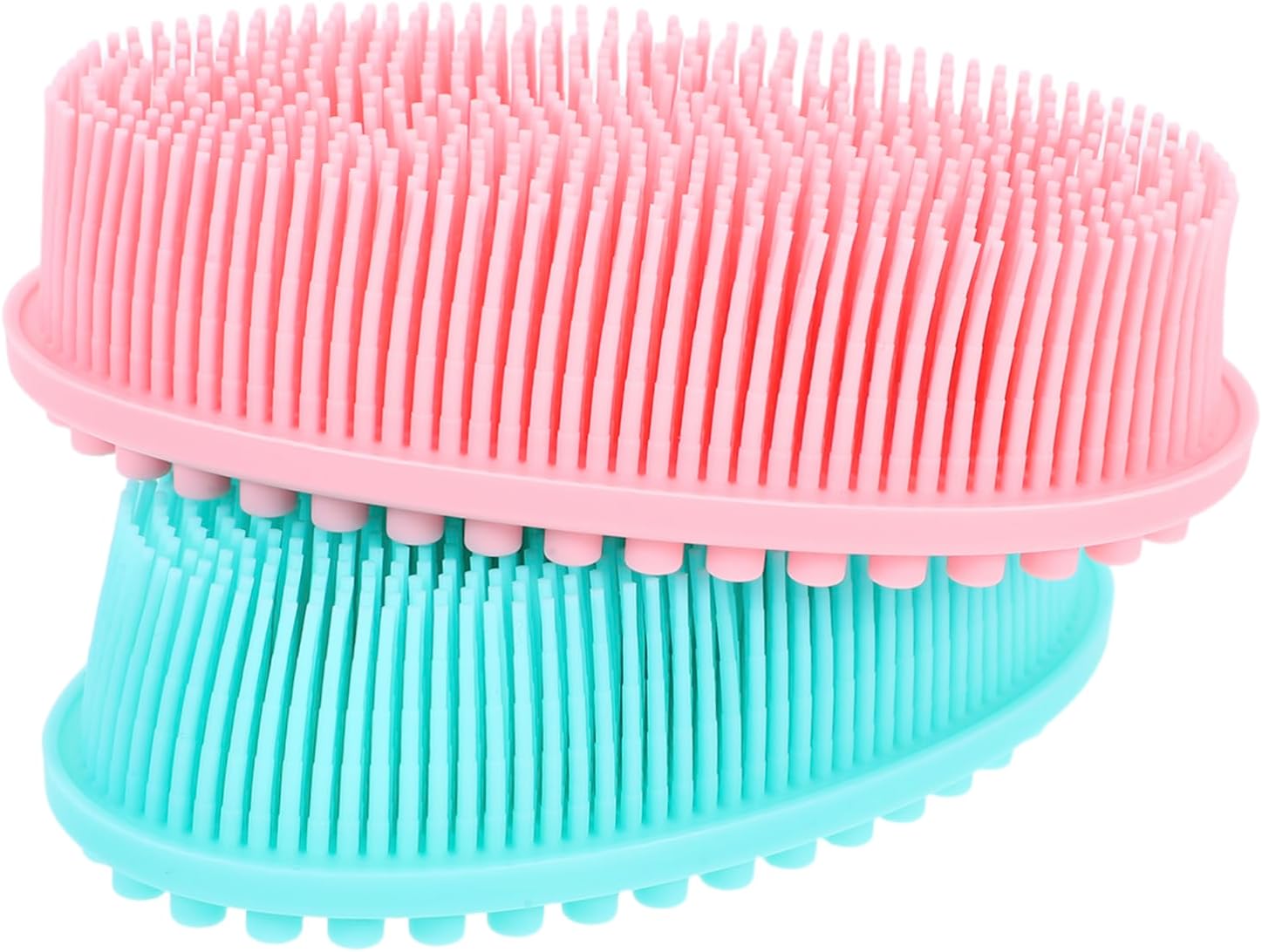 NOLITOY Cepillo de baño suave para limpieza de la piel, 2 piezas, promueve el desarrollo sensorial, la unión emocional para una estimulación táctil