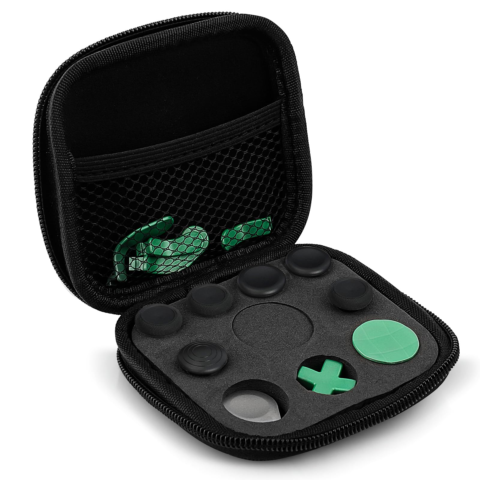 Gopiiphon 13-in-1-Ersatz-Daumenstifte für One Elite Series 2, Xbox Elite Controller Series 2 Zubehör Joystick Kit for Xbox Elite Wireless Controller Series 2 (Grasgrün)