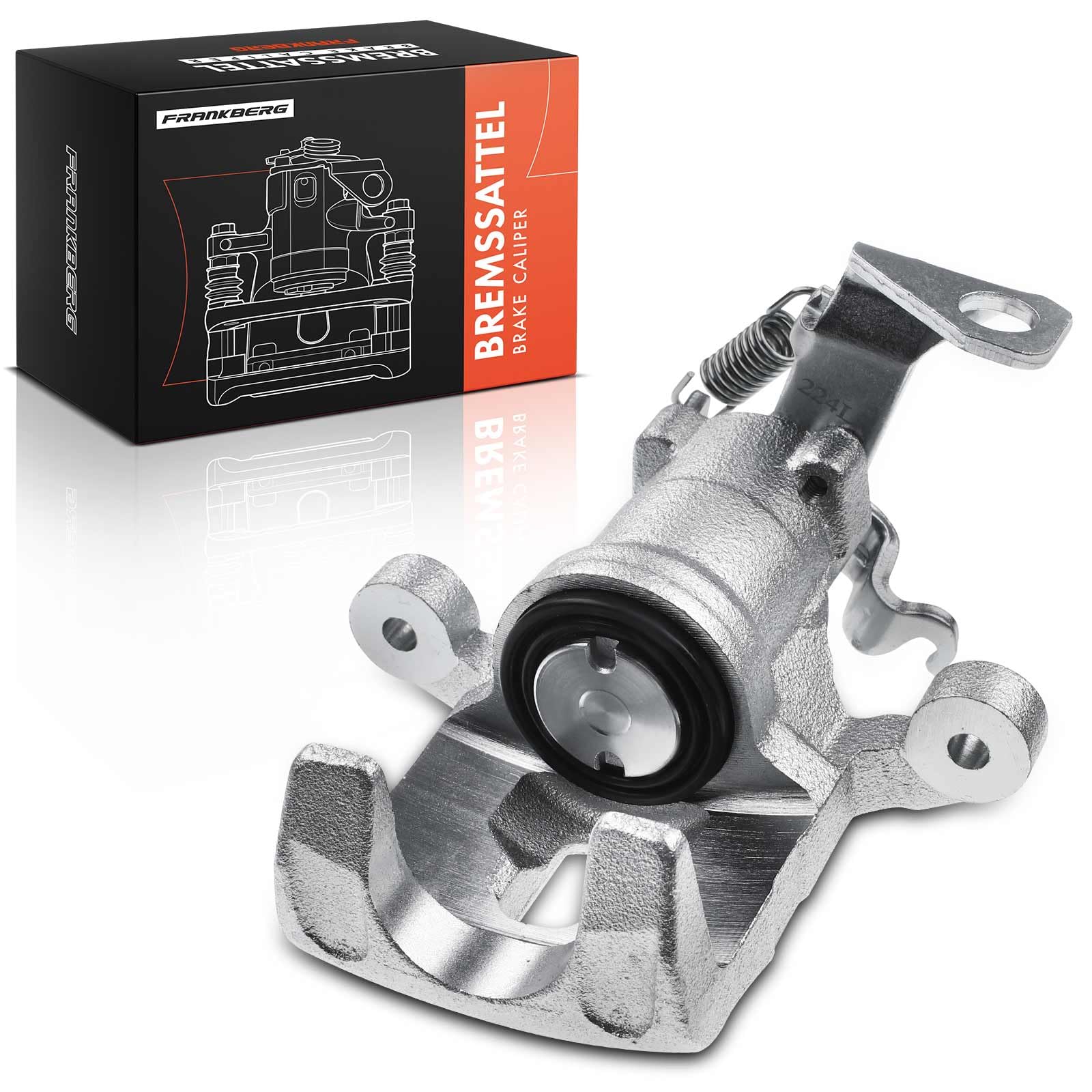 Frankberg Black Brake Caliper Disc Brake Rear Left Compatible With Picanto Ta Replace# 344784