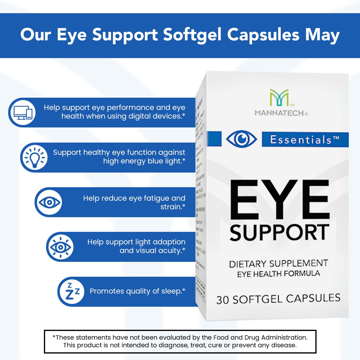 Amazon.com: Mannatech Eye Care Supplement, Supports General Eye