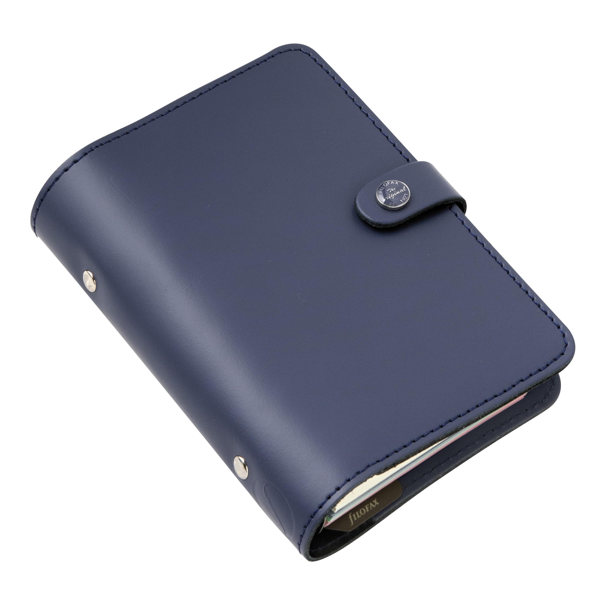 Filofax ドミノオーガナイザー ポケットサイズ ブラック - レザー 