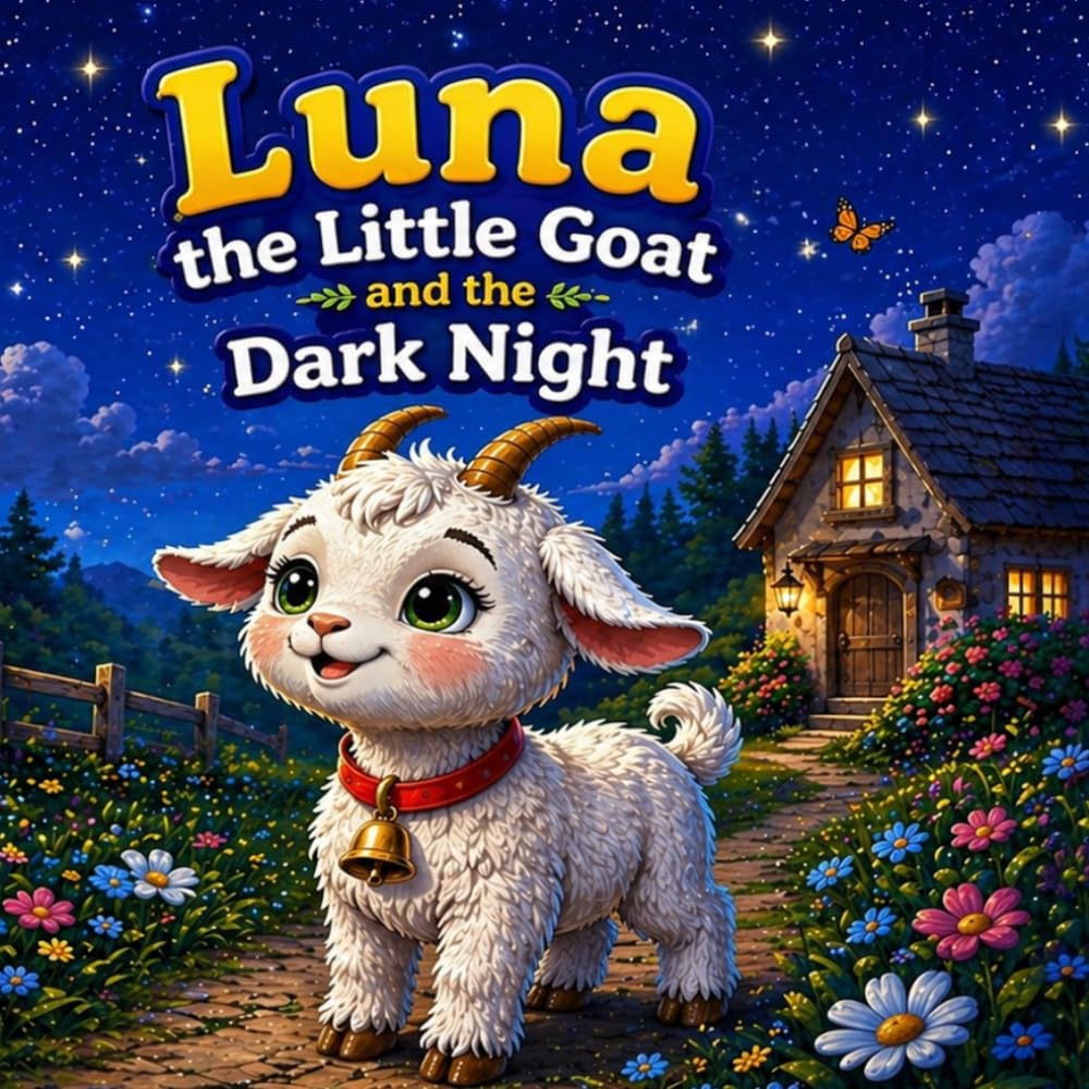 Luna the Little Goat and the Dark Night