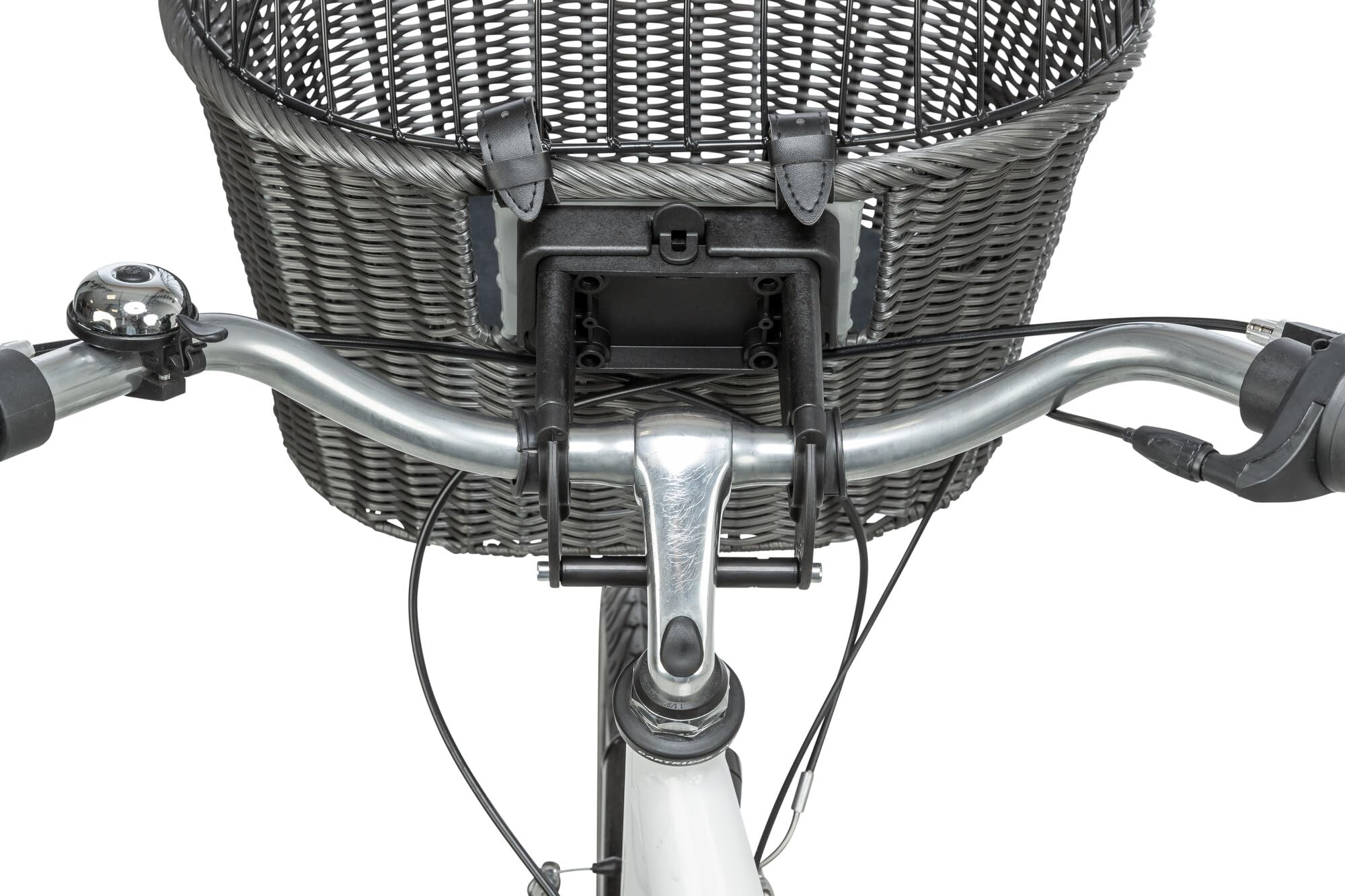 Trixie Cestino anteriore per bicicletta, 44 x 34 x 41 cm, Antracite, 2,04 kg