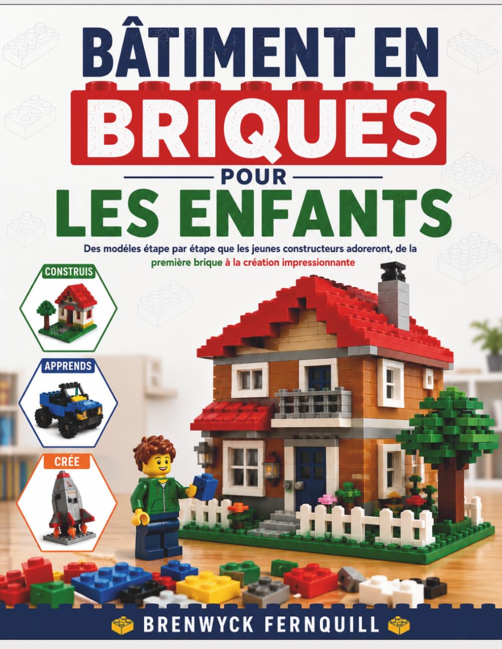 BÂTIMENT EN BRIQUESPOUR LES ENFANTS: Des modèles étape par étape que les jeunes constructeurs adoreront, de la première brique à la création impressionnante