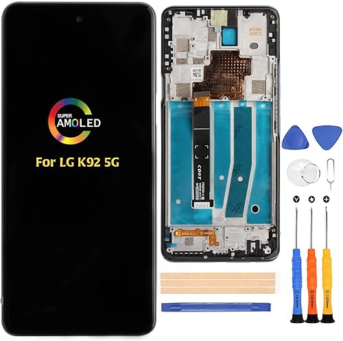Écran tactile LCD de rechange pour LG K92 5G K920 6,7" LM-K920AM1 K920TM0 K920AM