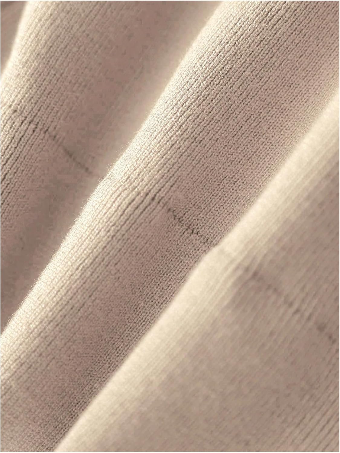 SHENHE Women's Dressy Casual Sweater Mock Neck Pleated Ruffle Gold Button Business Work Sweater - Image 6