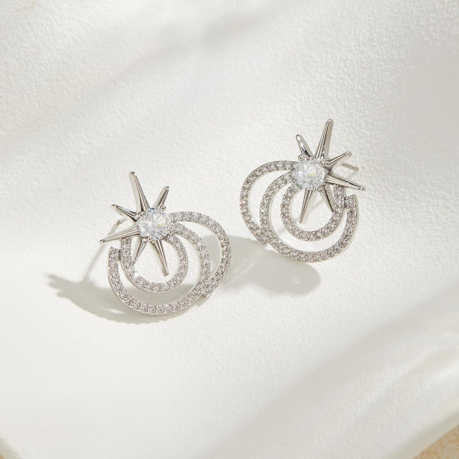 Women Earrings Witch Star Stud Princess Bubble Earrings Halloween Costume Jewelry Theaters Fans Gift - Image 4