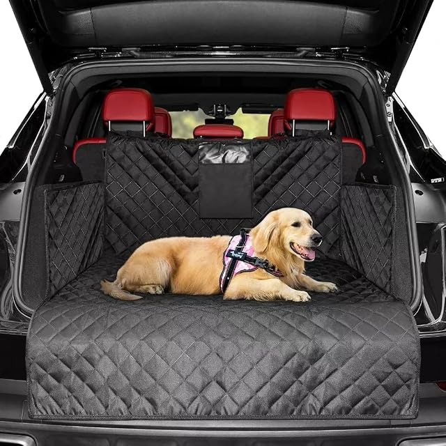 HONCENMAX Perro Vehículo Protector de Maletero Cubierta del Revestimiento de Carga Mascota Cubierta…