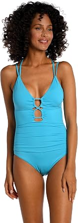 La Blanca Womens Island Goddess Underwire One Piece Swimsuit