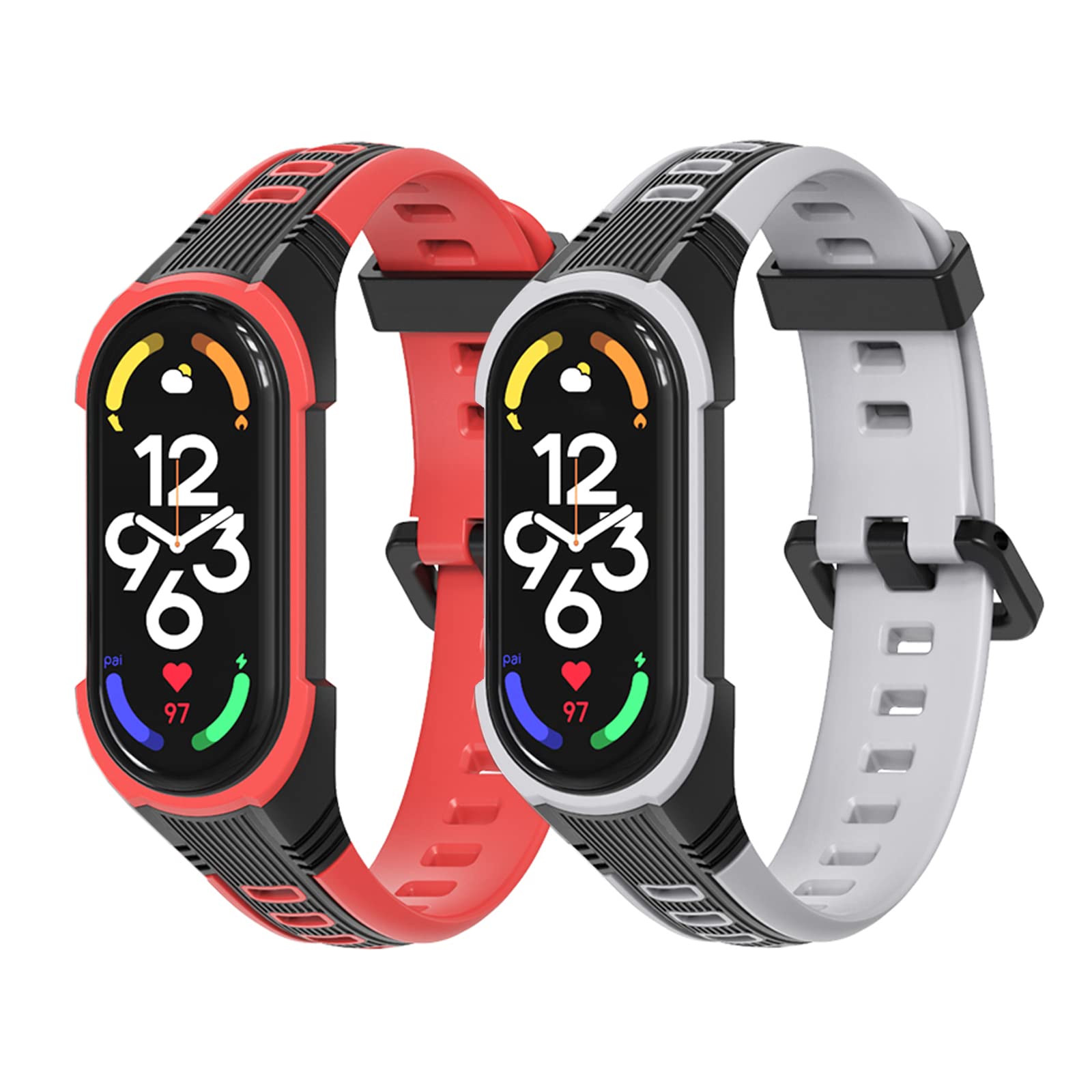 Amazon.co.jp: [AGUPERFIT] コンパチブル Xiaomi Mi Band 7 6 5 バンド