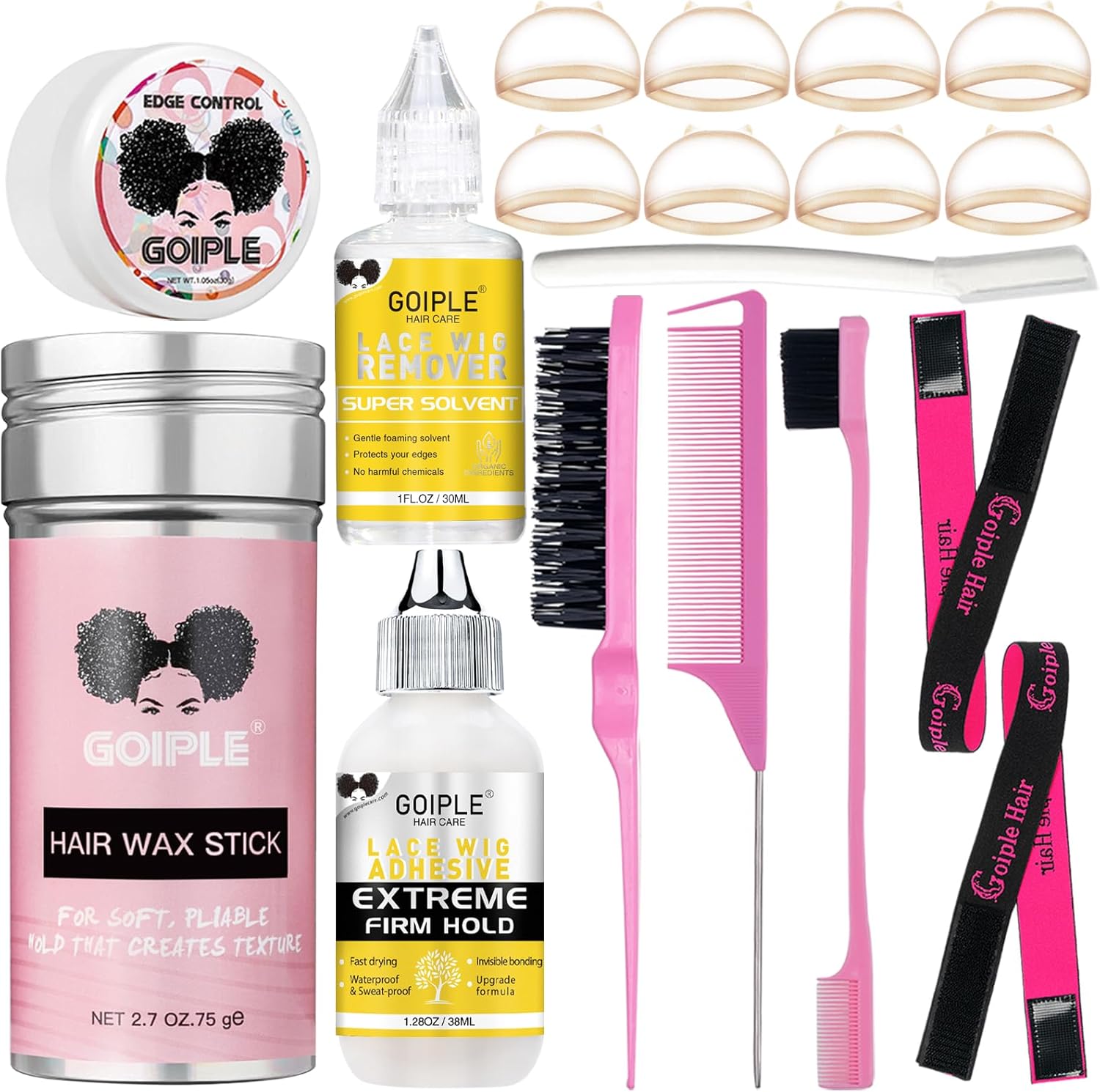 Wig Glue Lace Glue for Lace Front Wigs, Wig Glue for Hair Wigs Strong Hold