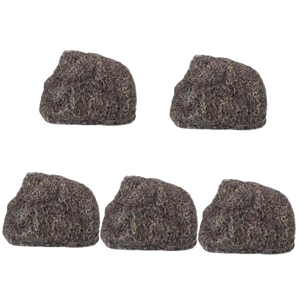 Hemobllo 5pièces Boîte De Rangement Secrète Pierre Imitation pour Clés Cache Clé Extérieur Décoratif pour Jardin Pratique pour Stockage Sécurisé