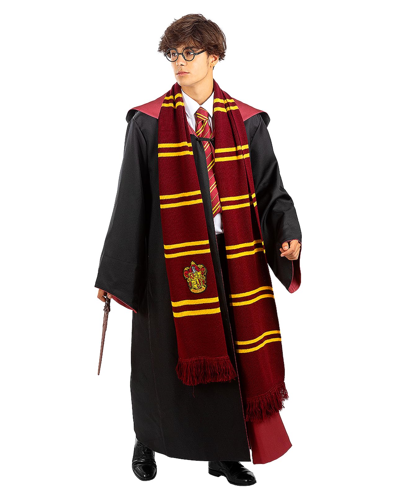 Funidelia | Harry Potter Schal (Offizielle Replik) Premium für Männer & Frauen Lustige Geschenke für Erwachsene an Weihnachten, Geburtstag und anderen Anlässen - Hogwarts