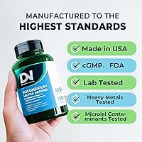 Vista 8 de Divinity Nutra Suplemento de complejo triple de magnesio, 300 mg de glicinato de magnesio, malato y citrato para músculos, nervios y energía, alta