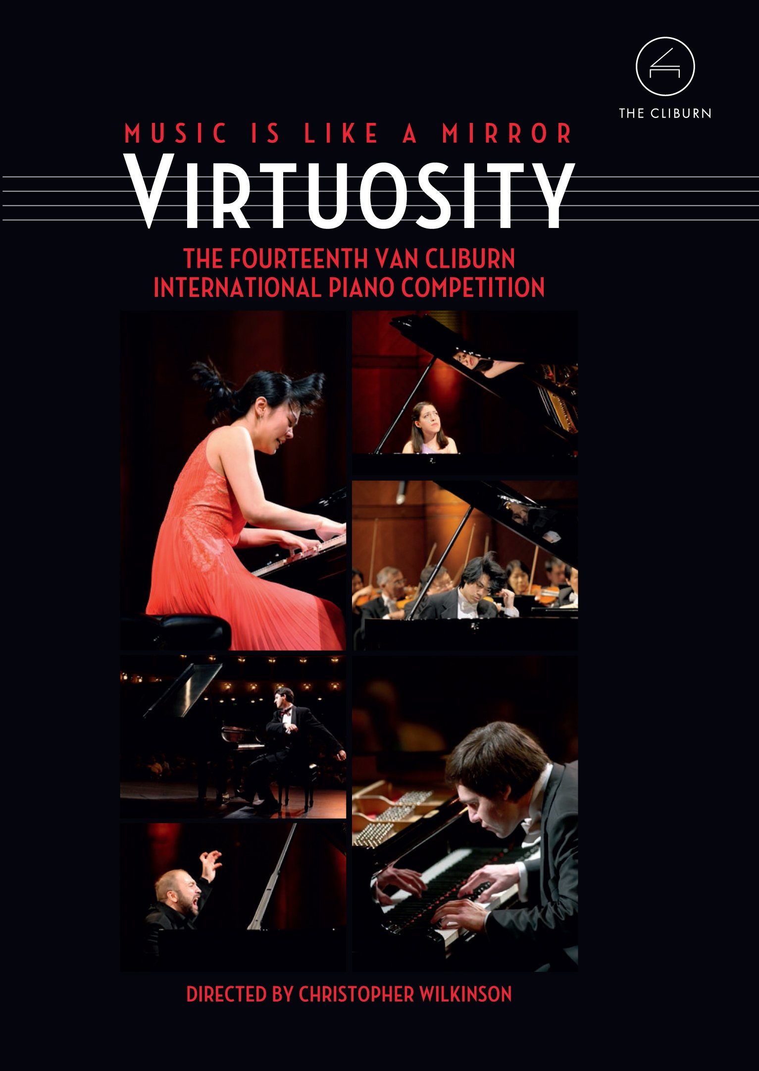 Virtuosity Van Cliburn International Concurso Piano DVD música clásica