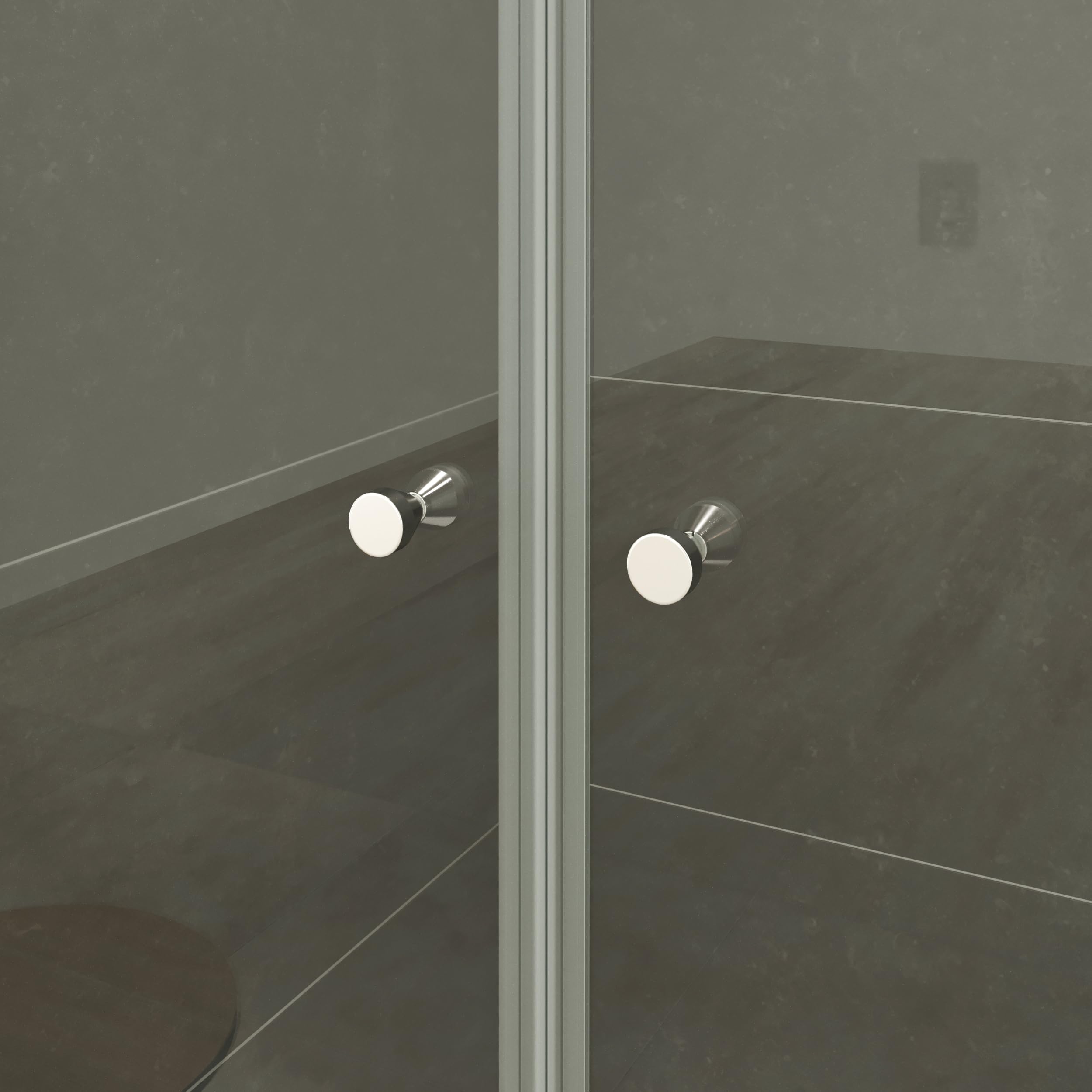 i-flair Duschtür 68x185 cm Verstellbereich von 68-72 cm, Höhe: 185  