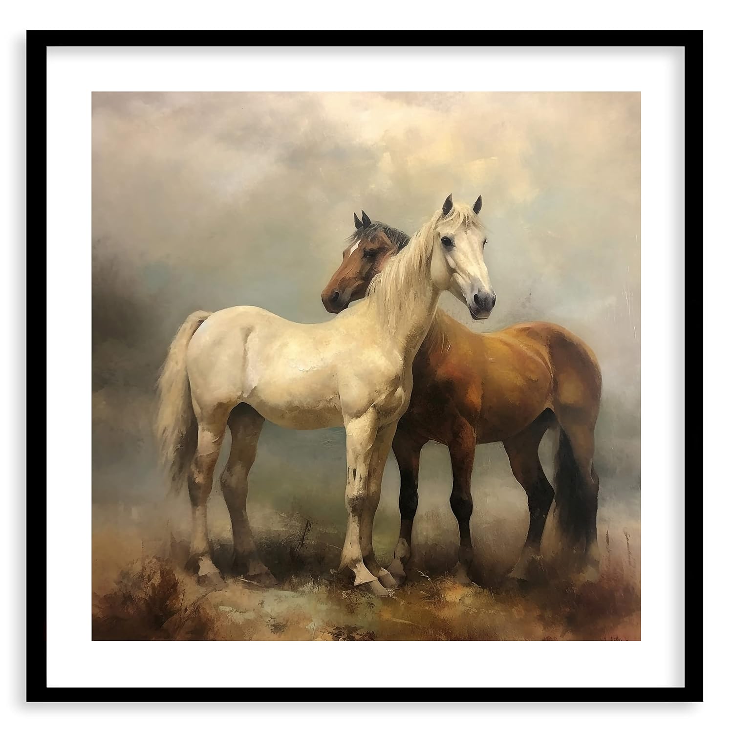 Equestrian Art Print for Wall Decor Premium Giclee for