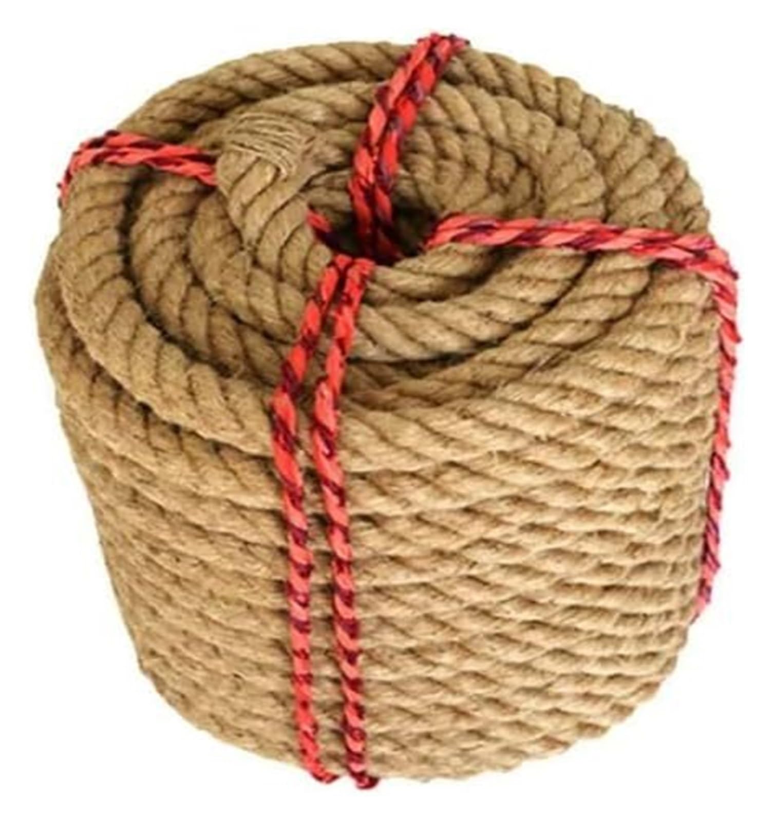 jute cord, 10mm Jute Rope Twisted Hemp Thick Cord Manila For(10MM 20M)