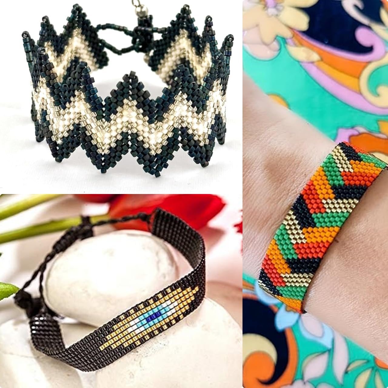 6500 Perline Rocailles In Vetro 2 Mm 11/0, 17 Colori Trasparenti (Ametista), Per Gioielli Fai Da Te