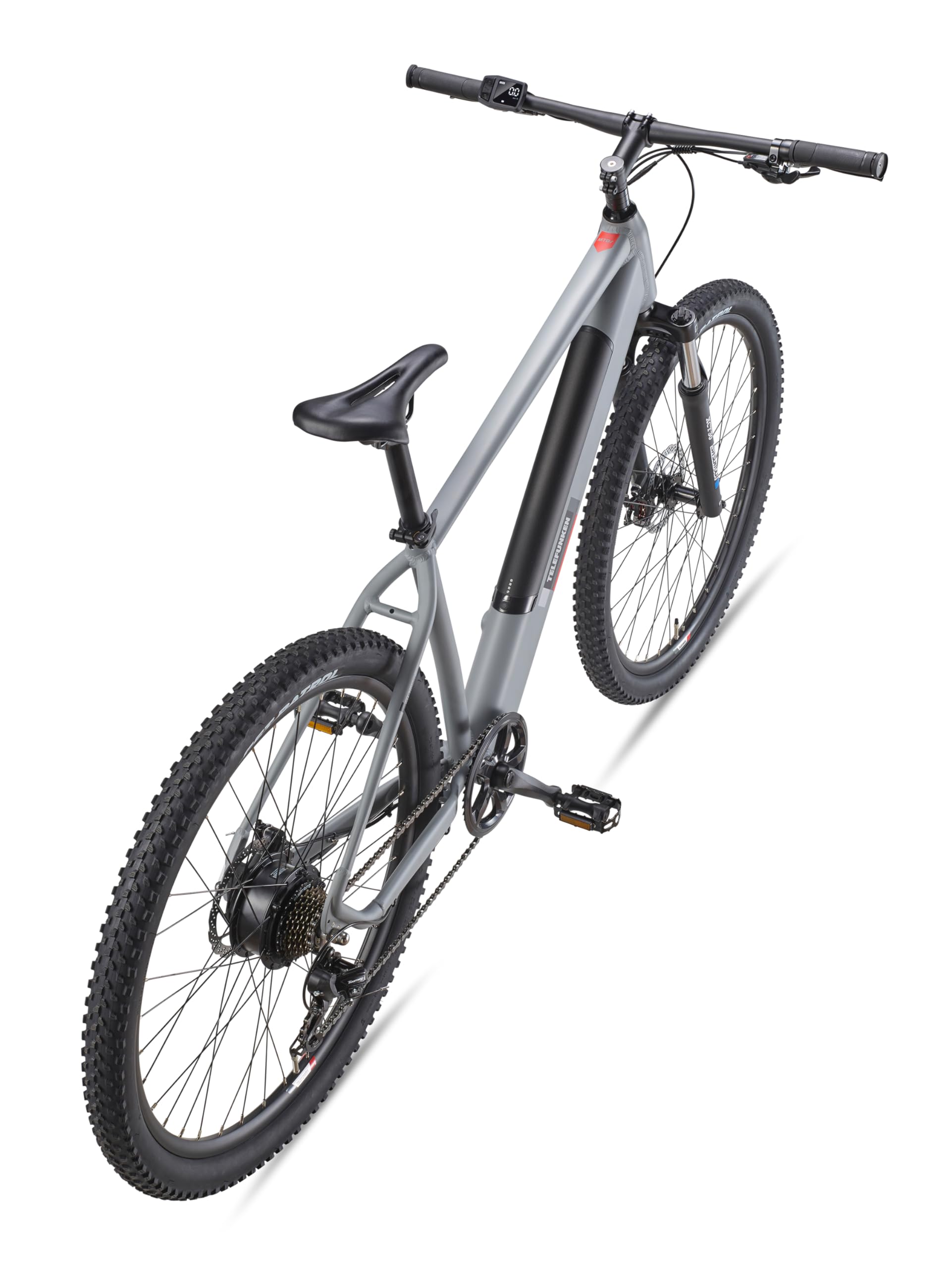 TELEFUNKEN E-Bike Mountainbike 29 Zoll für Herren und Damen | Elektrofahrrad mit 250W Hinterradmotor & 468 Wh Akku | 7-Gang Kettenschaltung | Scheibenbremsen | MTB Hardtail Pedelec
