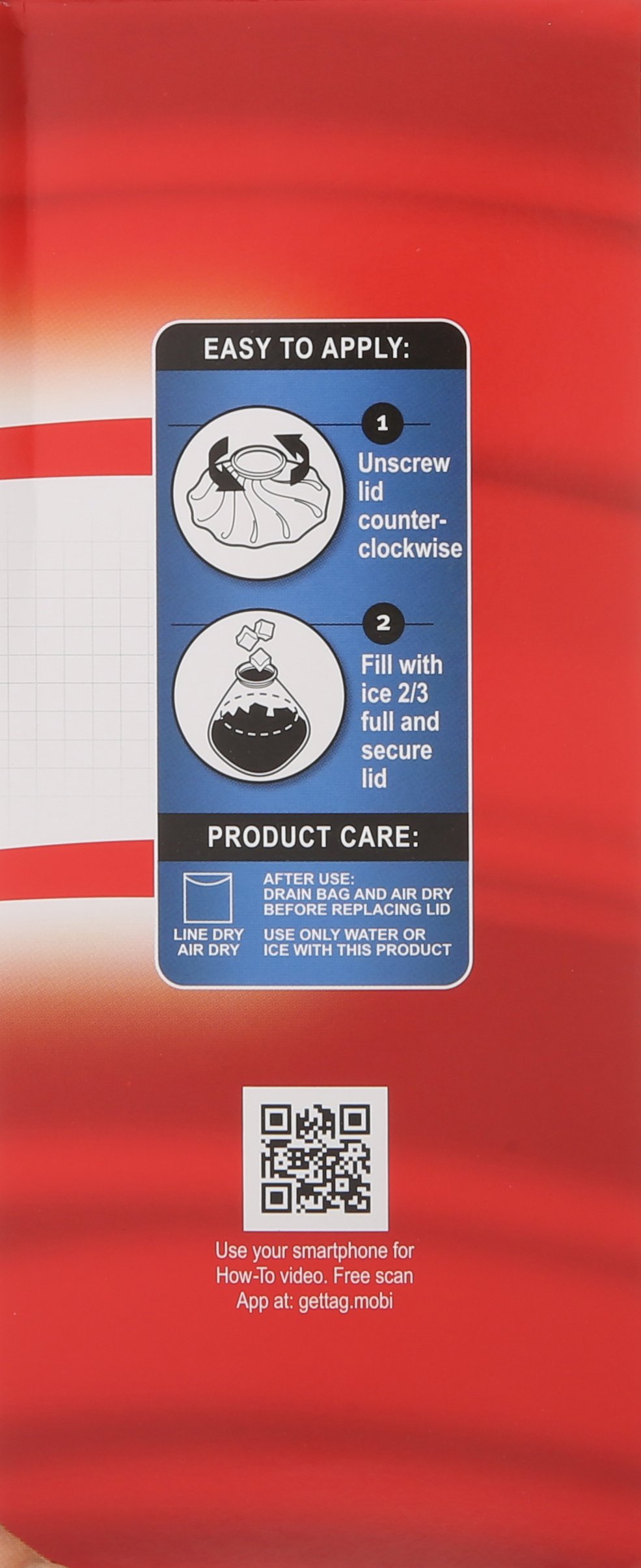 MUELLER Ice Bag, Blue, 9 Inch