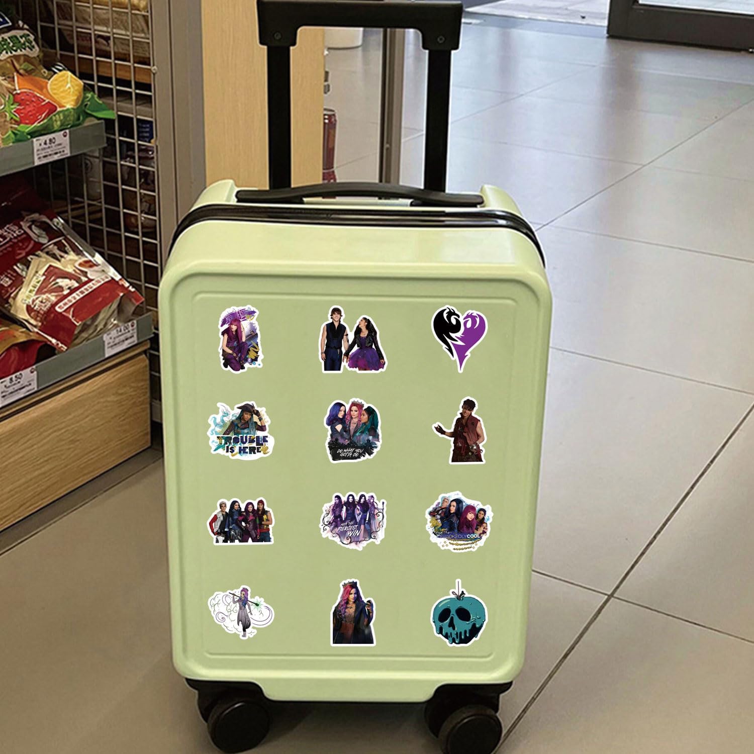 54pcs Music Adventure Comedy Movie Stickers Pack,Cute Cartoon Aesthetics Vinyl Waterproof Decals for Water Bottle, Laptop, Phone, Skateboard, Journaling for Party Supply Decor - Image 7