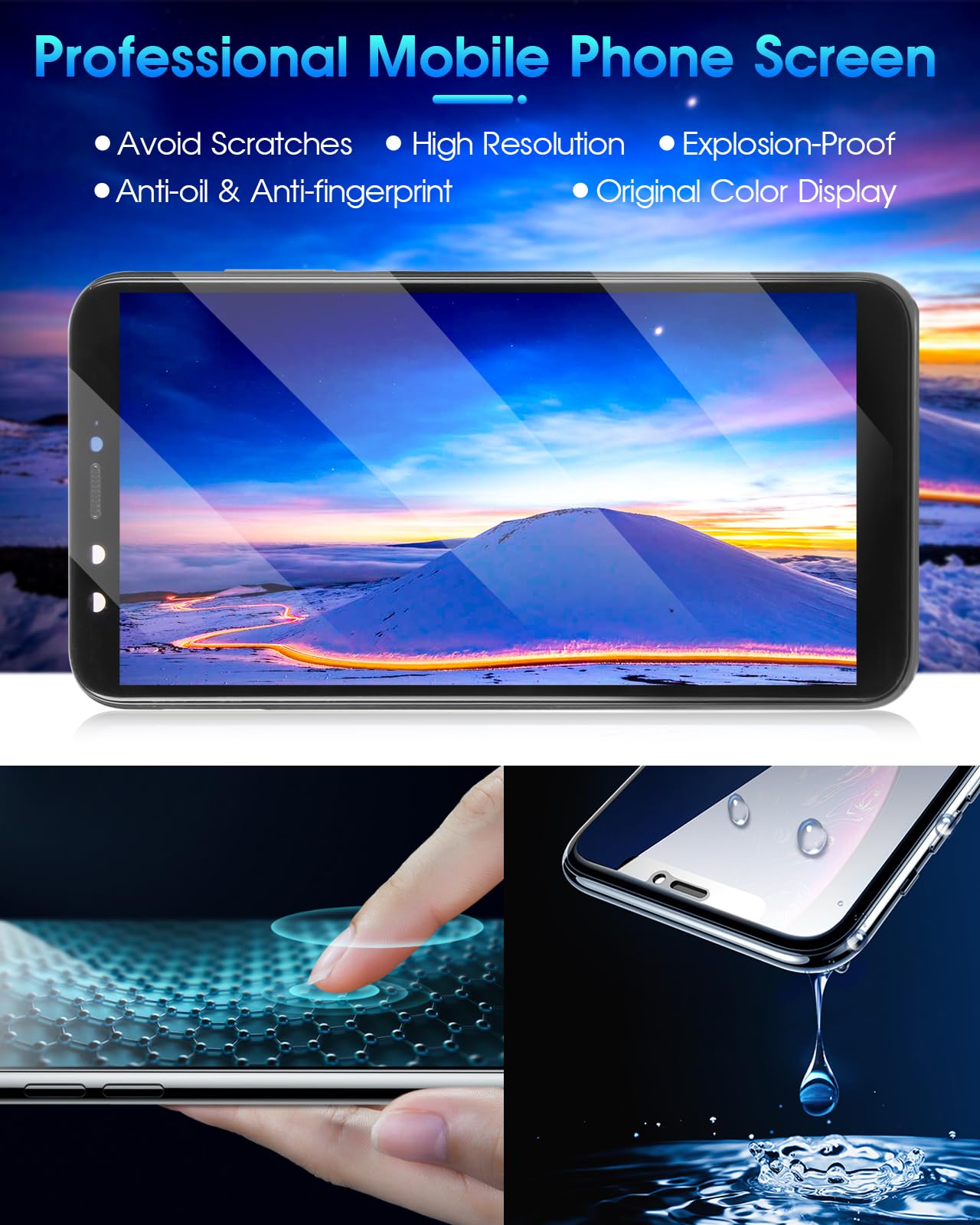 Vetro Touch Lcd Huawei Honor 9 In Ricambi Per Cellulari - Foto 13