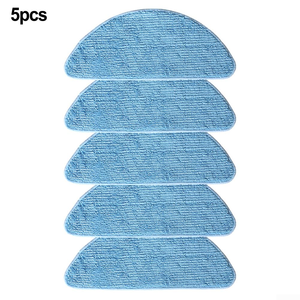 Lot De 5 Chiffons Rechange Pour Robot Aeno RC2S RC3S – Tampons Nettoyage Sol