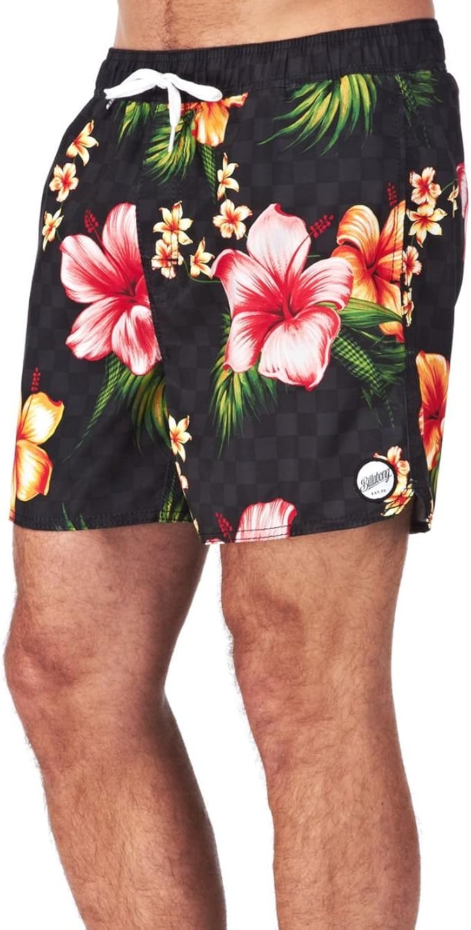COSTUME DA BAGNO Uomo Da Mare Floreale Fiori Foglie Bermuda Boxer  Pantaloncino EUR 22,90 - PicClick IT