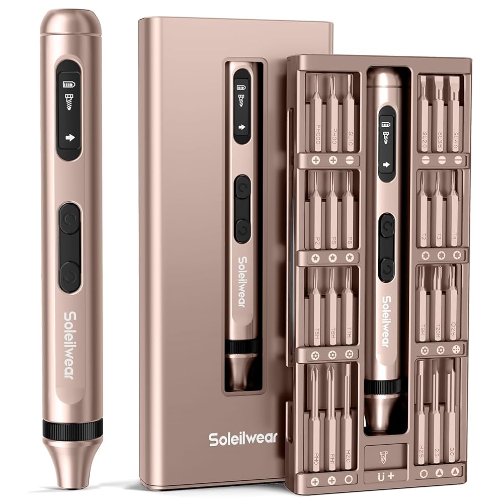 Amazon | 電動精密ドライバーセット 52in1 電動ドライバー 小型