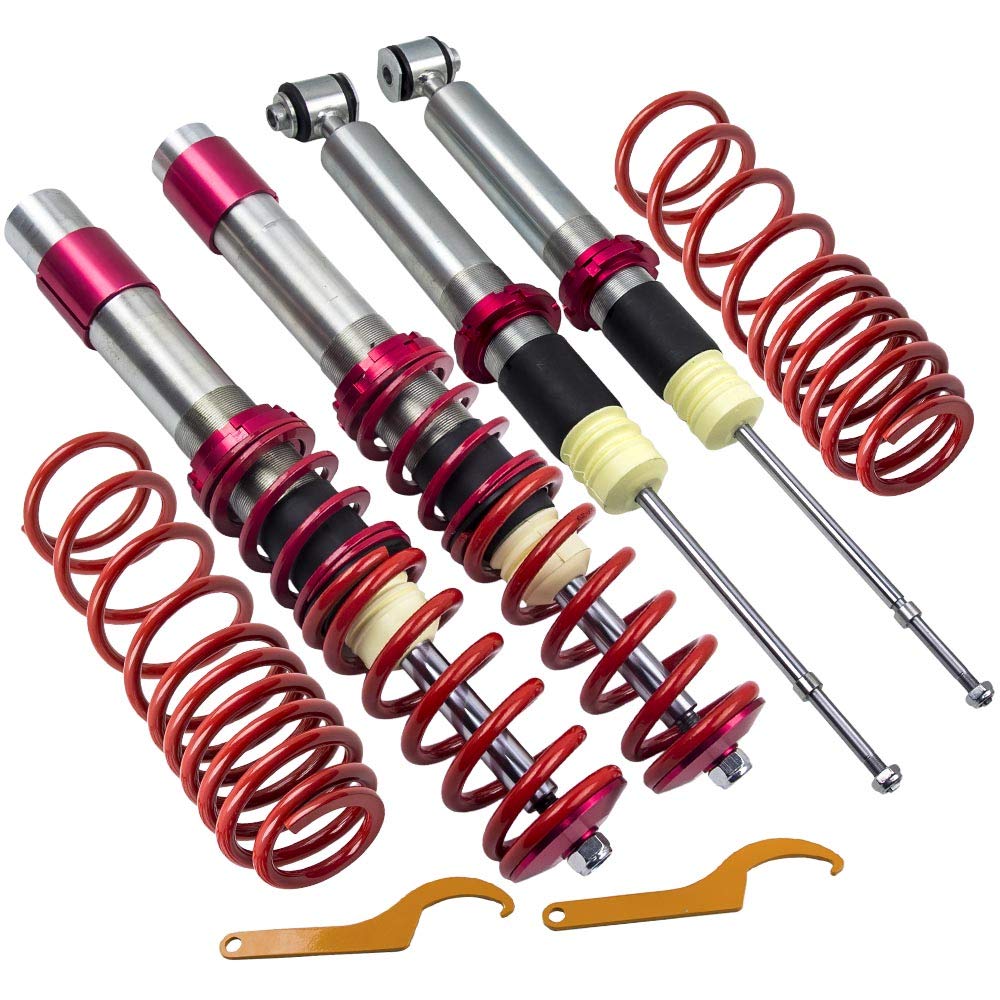maXpeedingrods Sportowe zawieszenie gwintowane do serii 5 E39 1995-2003 absorber Struts