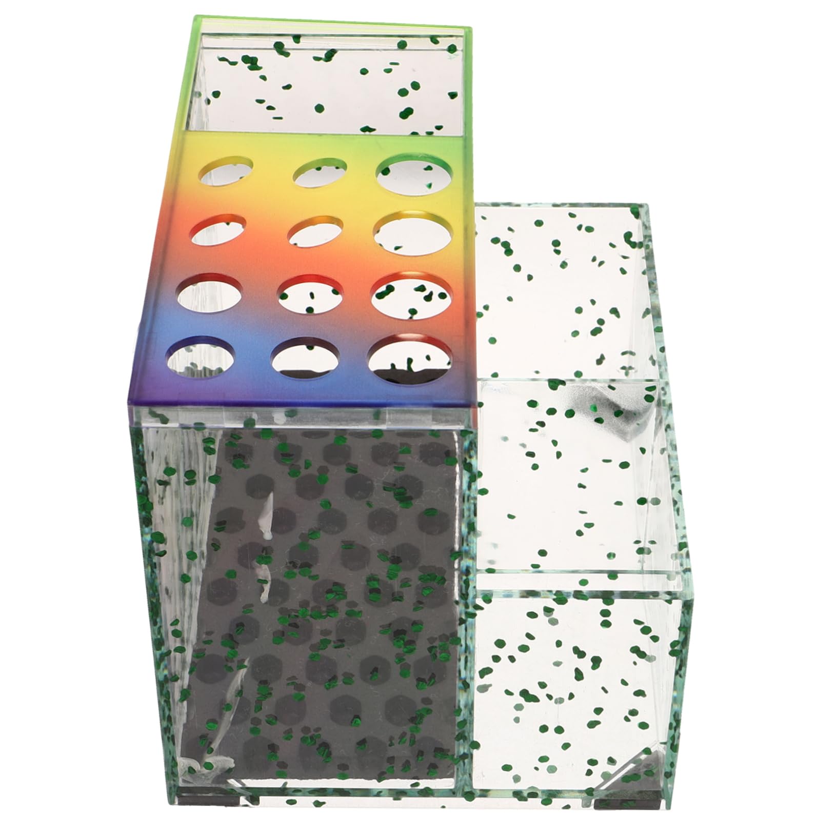 LIFKOME Hairdressing Tool Storage Holder Desktop Barber Scissor Holder Salon Scissor Box