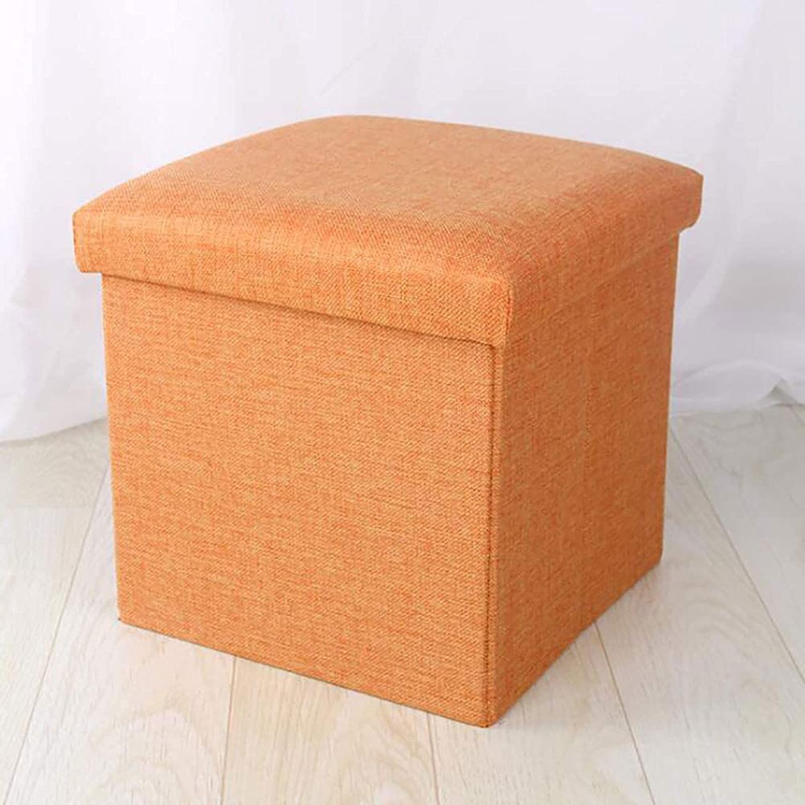 Repose-pieds avec rangement et siège cube pliable de 76 cm