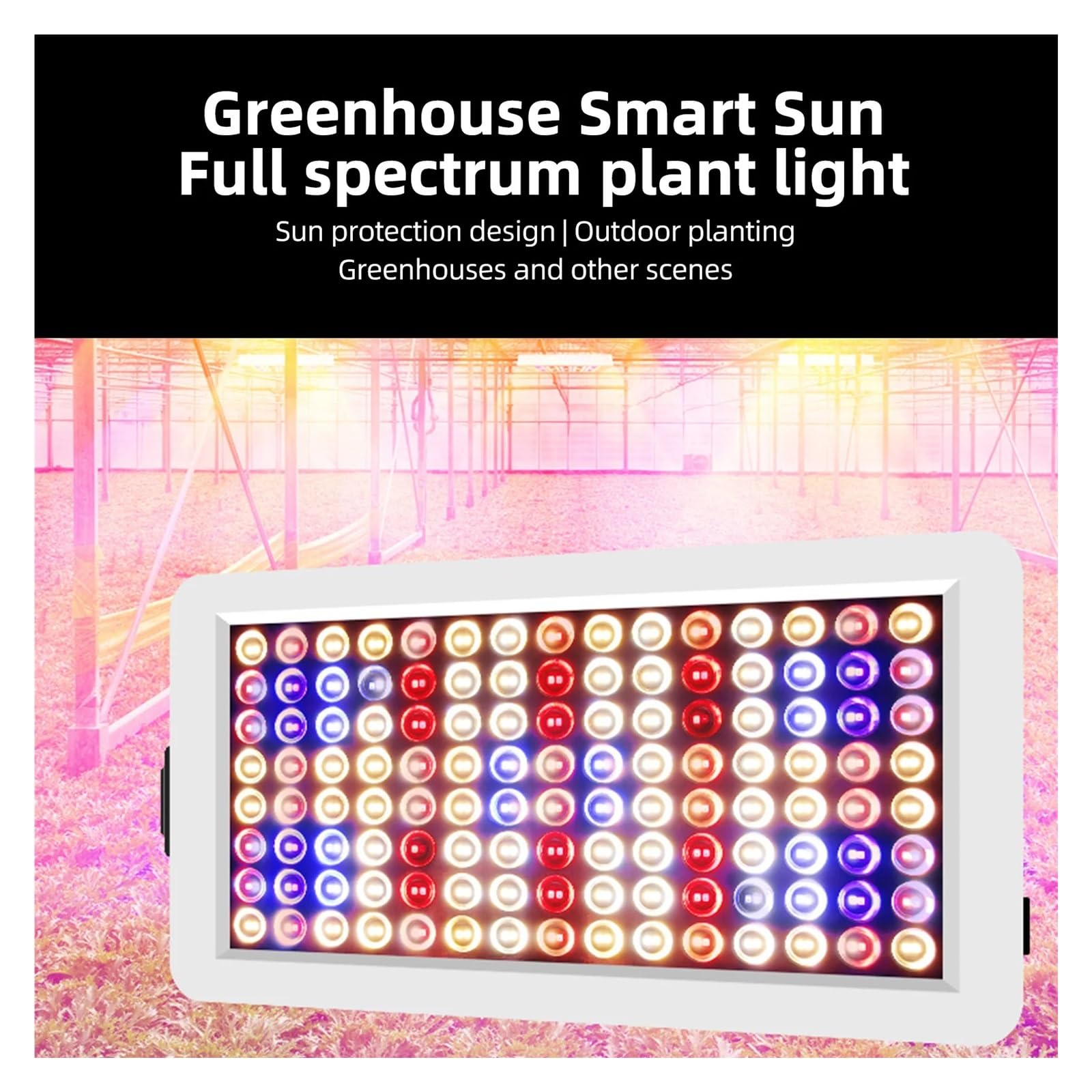 Lámpara de Planta Luces LED de cultivo for plantas de interior, espectro completo, floración vetal, 3 modos, Control remoto con temporizador, plántulas de inicio de semillas con luz for plantas