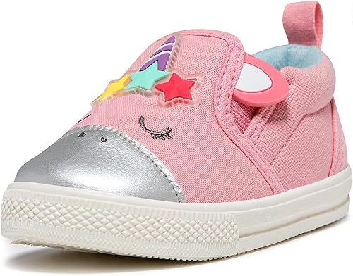 Miniatura 5 de HLMBB Toddler Shoes Unisex Cartoon for Baby Boys Girls Shoes Cute Animal Hard Bottom Canvas Sole Kids Running Walking Sneakers