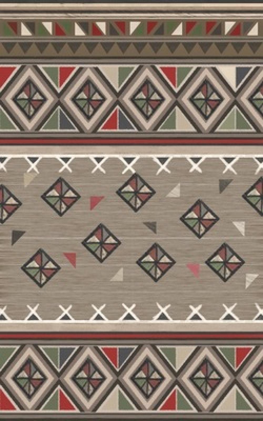 Dywaniki styl dywan salon dywaniki geometryczny szary romb trójkąt 100 x 200 cm (9 stóp x 6 stóp7)